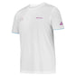 T-SHIRT HOMEM BABOLAT JUAN LEBRON BRANCA