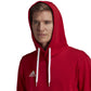 SWEATSHIRT HOMEM ADIDAS VERMELHO