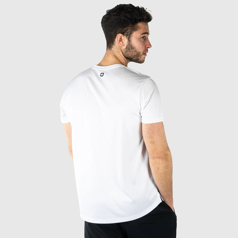 T-SHIRT DE HOMEM QUAD ESSENCE BRANCO