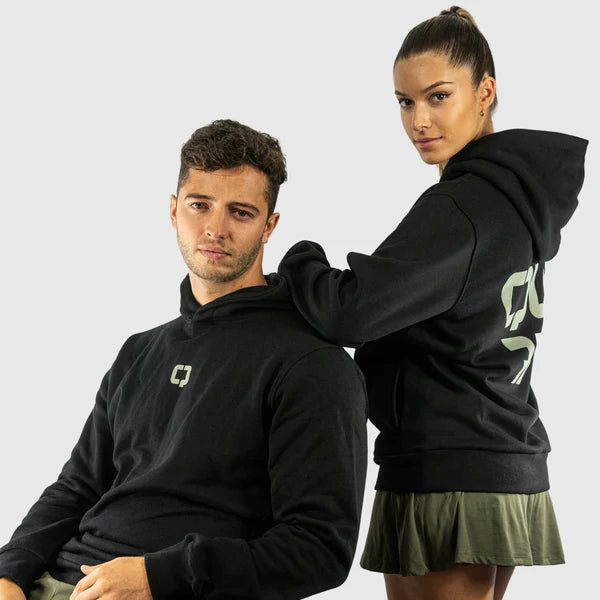 SWEATSHIRT HOMEM QUAD Stylish Hoodie Preto