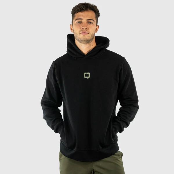 SWEATSHIRT HOMEM QUAD Stylish Hoodie Preto