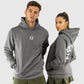 SWEATSHIRT HOMEM QUAD Stylish Hoodie Cinza