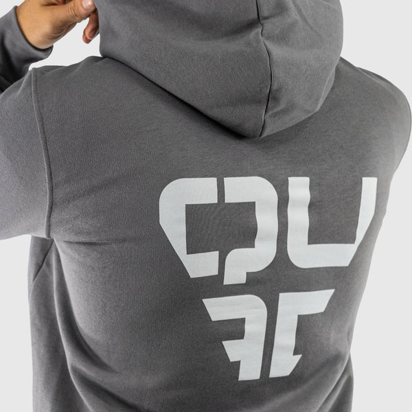 SWEATSHIRT HOMEM QUAD Stylish Hoodie Cinza