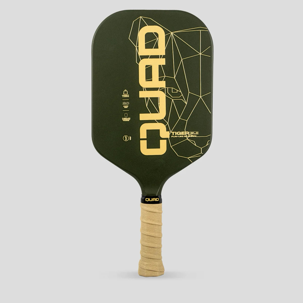 RAQUETE DE PICKLEBALL QUAD TIGER