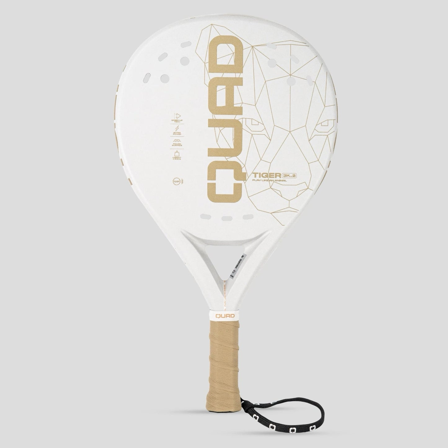 RAQUETE DE PADEL QUAD TIGER 2025