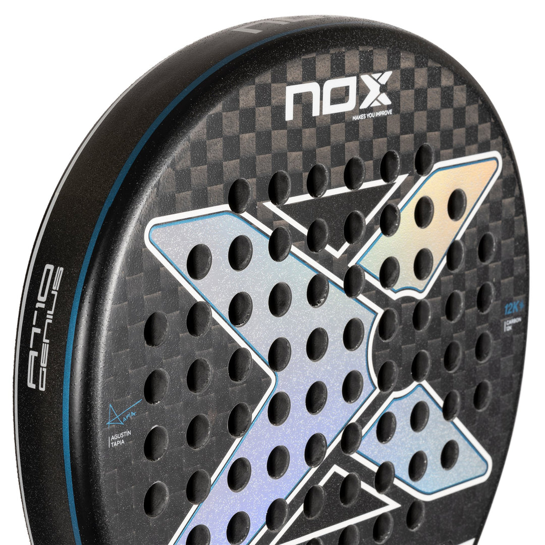 Raquete de Padel NOX AT Genius 18K Alum 2024 Tapia - Grand Padel - Grand  Padel