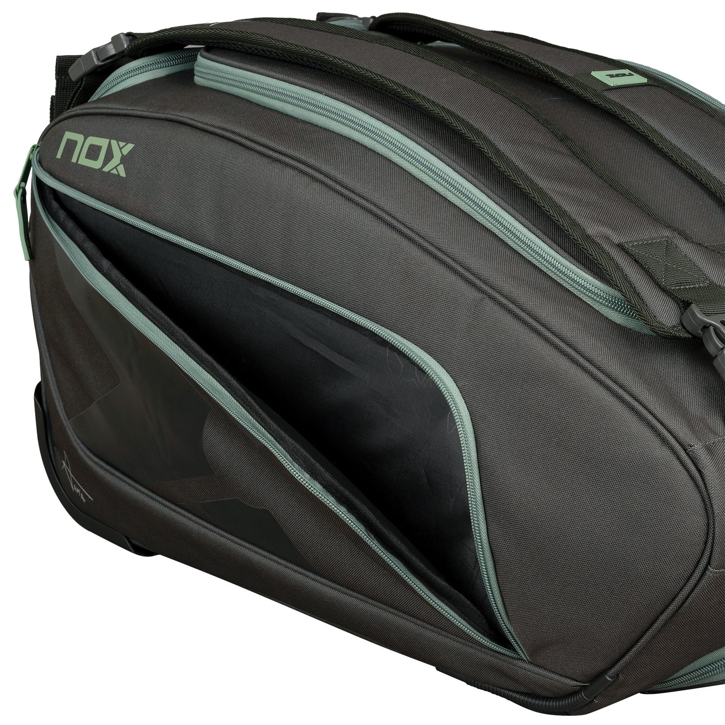 SACO DE PADEL NOX TROLLEY AT10 COMPETITION VERDE