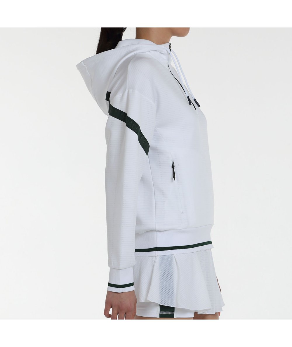 SWEATSHIRT MULHER BULLPADEL LESA BRANCO