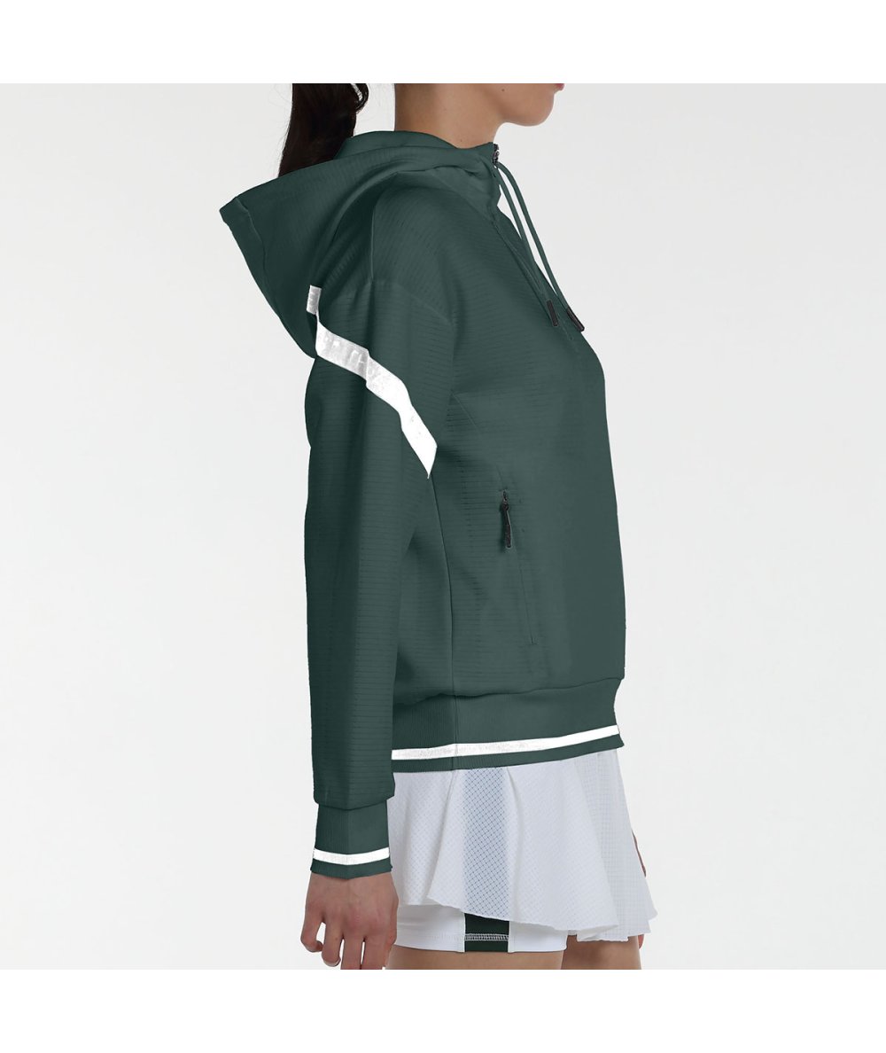 SWEATSHIRT MULHER BULLPADEL LESA VERDE