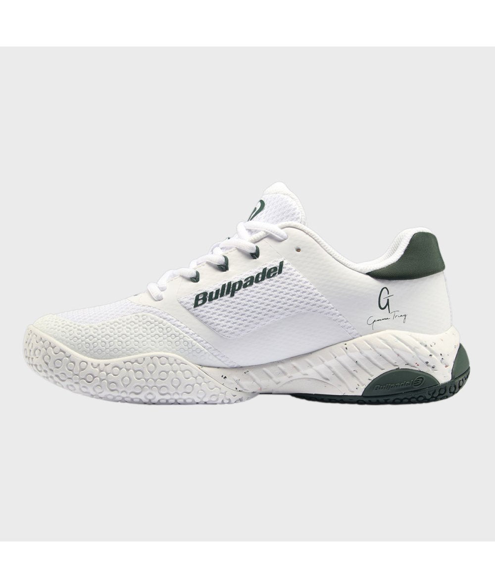 SAPATILHA PADEL SENHORA BULLPADEL ELITE 24I BRANCO E VERDE