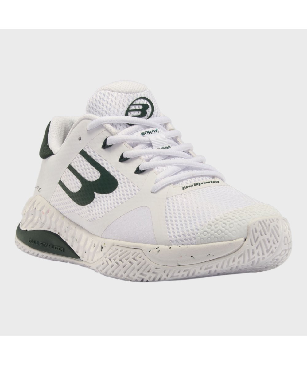 SAPATILHA PADEL SENHORA BULLPADEL ELITE 24I BRANCO E VERDE