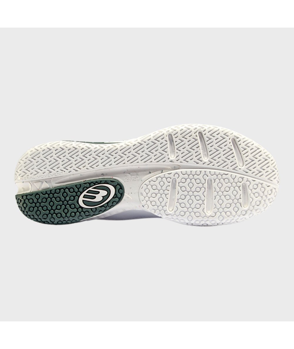 SAPATILHA PADEL SENHORA BULLPADEL ELITE 24I BRANCO E VERDE