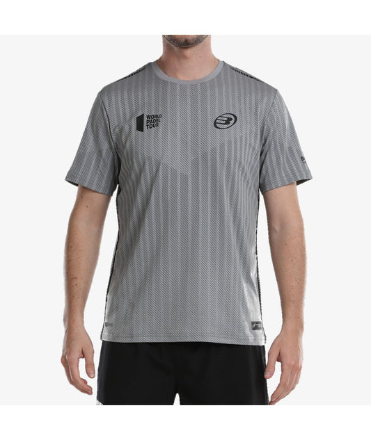 T-SHIRT HOMEM BULLPADEL LIMBO CINZA WPT